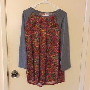 LULAROE RANDY-NEW WITHOUT TAGS PAISLEY!